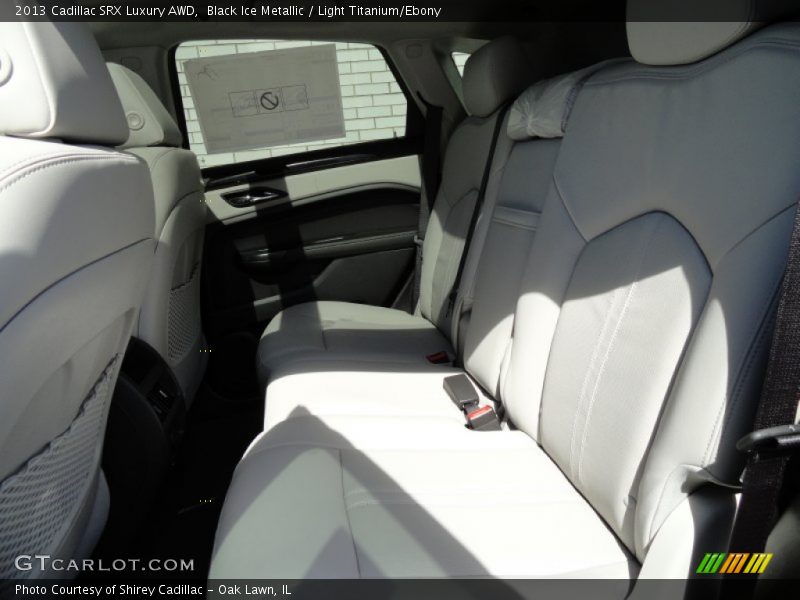 Black Ice Metallic / Light Titanium/Ebony 2013 Cadillac SRX Luxury AWD