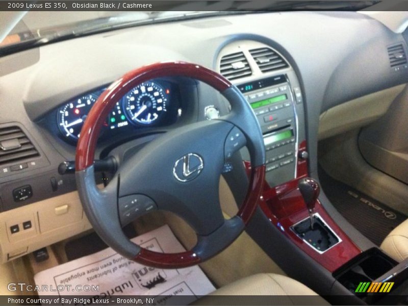 Obsidian Black / Cashmere 2009 Lexus ES 350