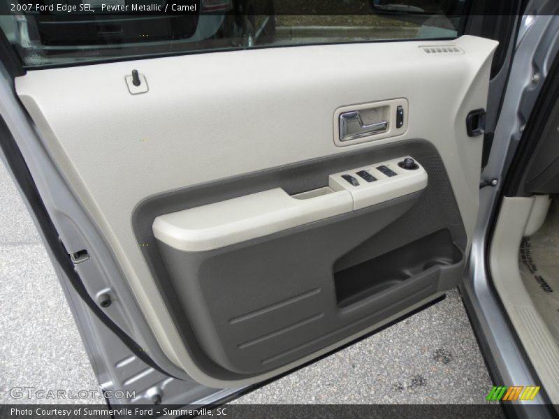 Pewter Metallic / Camel 2007 Ford Edge SEL