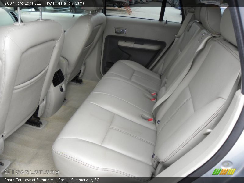 Pewter Metallic / Camel 2007 Ford Edge SEL