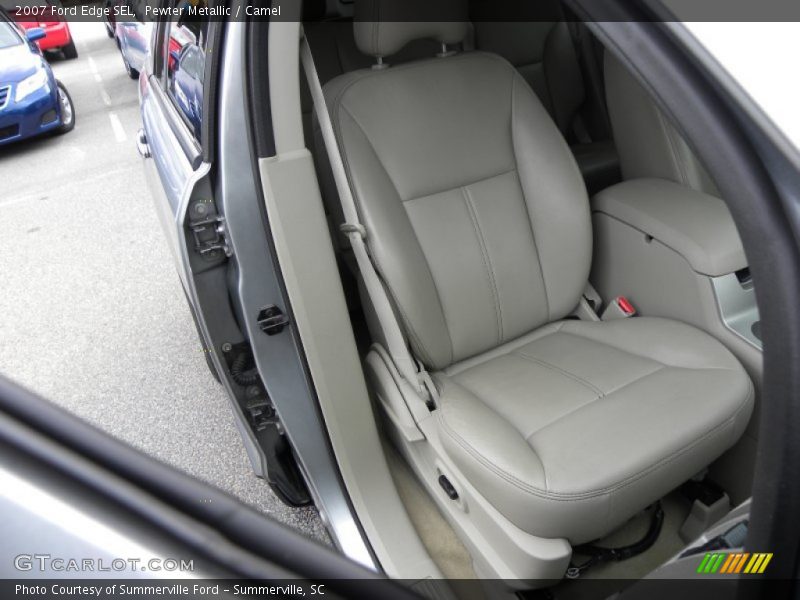 Pewter Metallic / Camel 2007 Ford Edge SEL