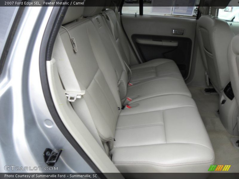 Pewter Metallic / Camel 2007 Ford Edge SEL