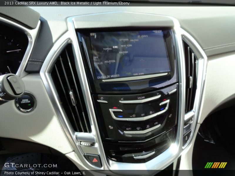 Black Ice Metallic / Light Titanium/Ebony 2013 Cadillac SRX Luxury AWD