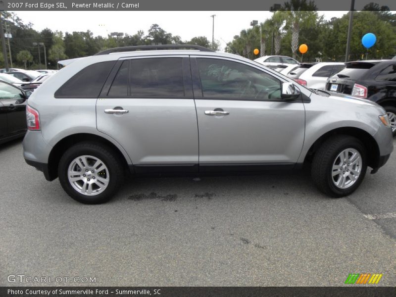 Pewter Metallic / Camel 2007 Ford Edge SEL