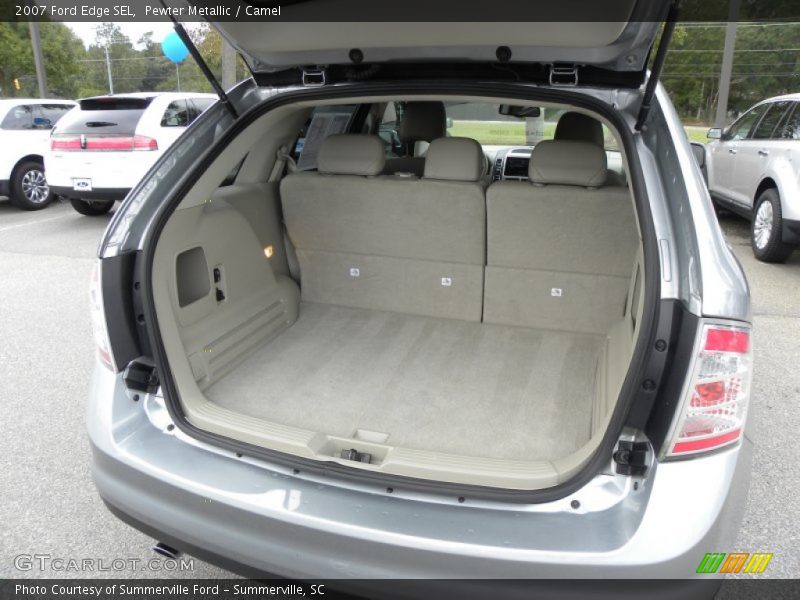 Pewter Metallic / Camel 2007 Ford Edge SEL