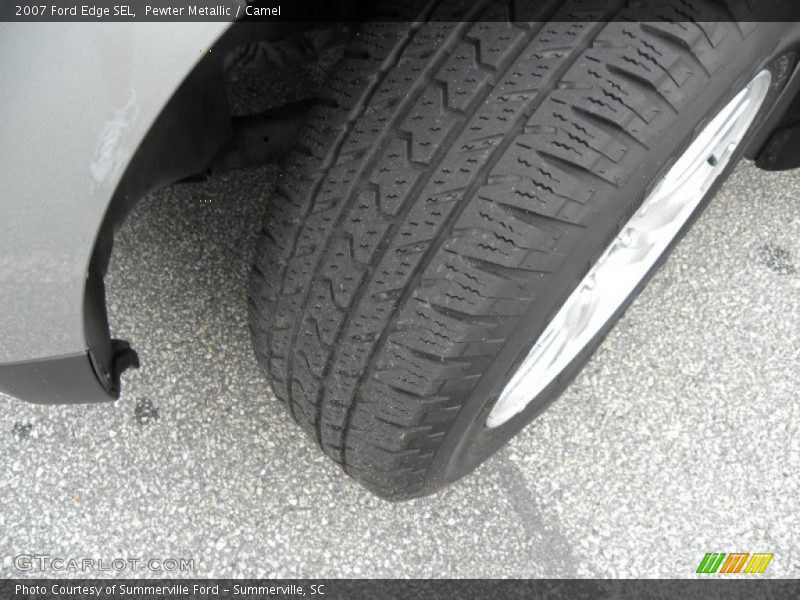 Pewter Metallic / Camel 2007 Ford Edge SEL