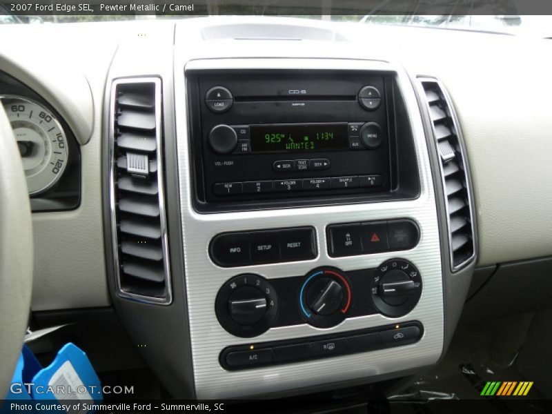 Pewter Metallic / Camel 2007 Ford Edge SEL
