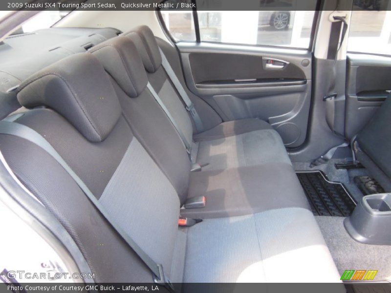 Quicksilver Metallic / Black 2009 Suzuki SX4 Touring Sport Sedan