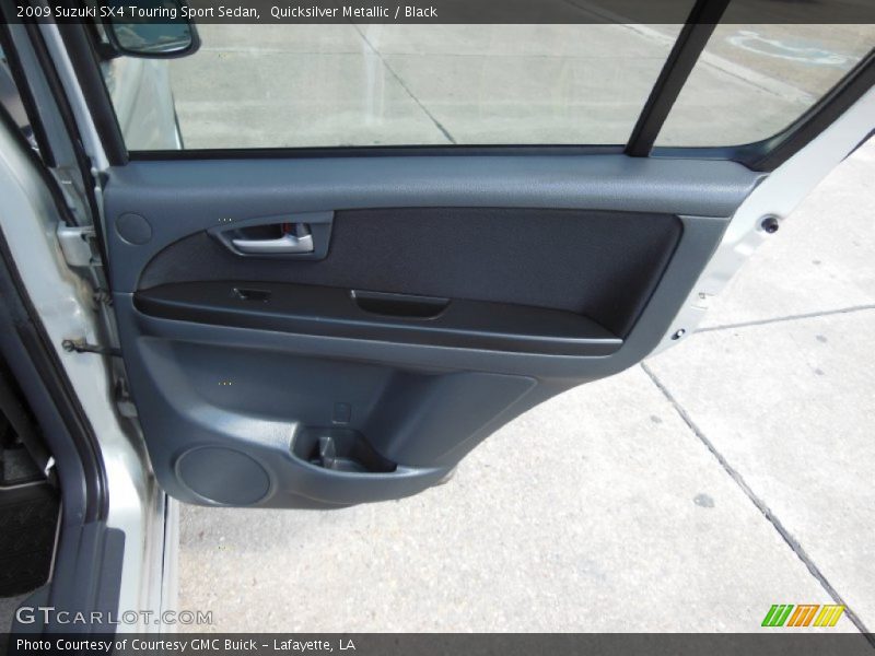 Quicksilver Metallic / Black 2009 Suzuki SX4 Touring Sport Sedan