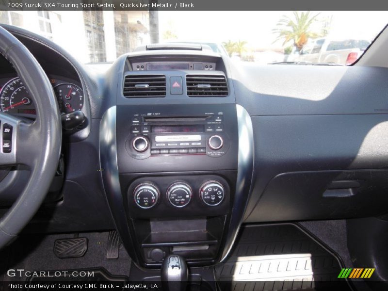 Quicksilver Metallic / Black 2009 Suzuki SX4 Touring Sport Sedan
