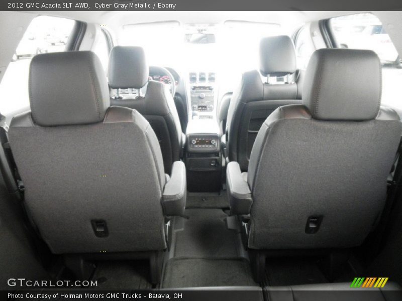 Cyber Gray Metallic / Ebony 2012 GMC Acadia SLT AWD