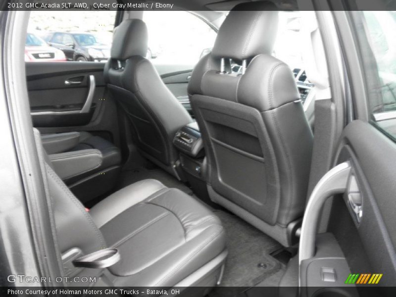 Cyber Gray Metallic / Ebony 2012 GMC Acadia SLT AWD