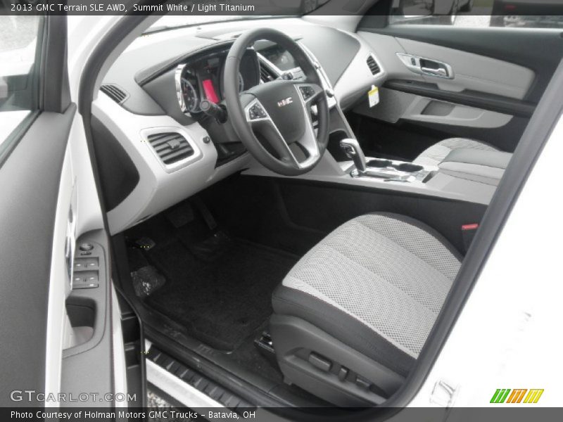 Summit White / Light Titanium 2013 GMC Terrain SLE AWD