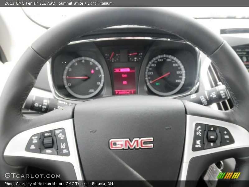Summit White / Light Titanium 2013 GMC Terrain SLE AWD