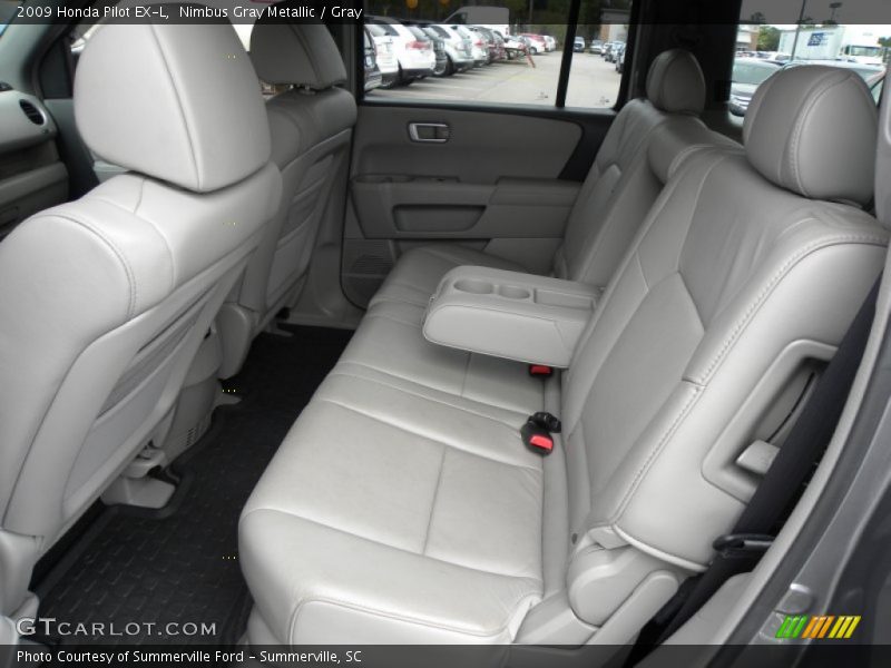 Nimbus Gray Metallic / Gray 2009 Honda Pilot EX-L