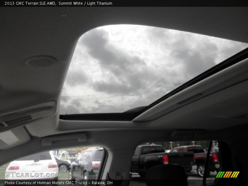 Summit White / Light Titanium 2013 GMC Terrain SLE AWD