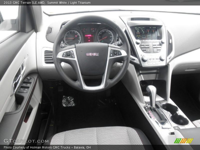 Summit White / Light Titanium 2013 GMC Terrain SLE AWD