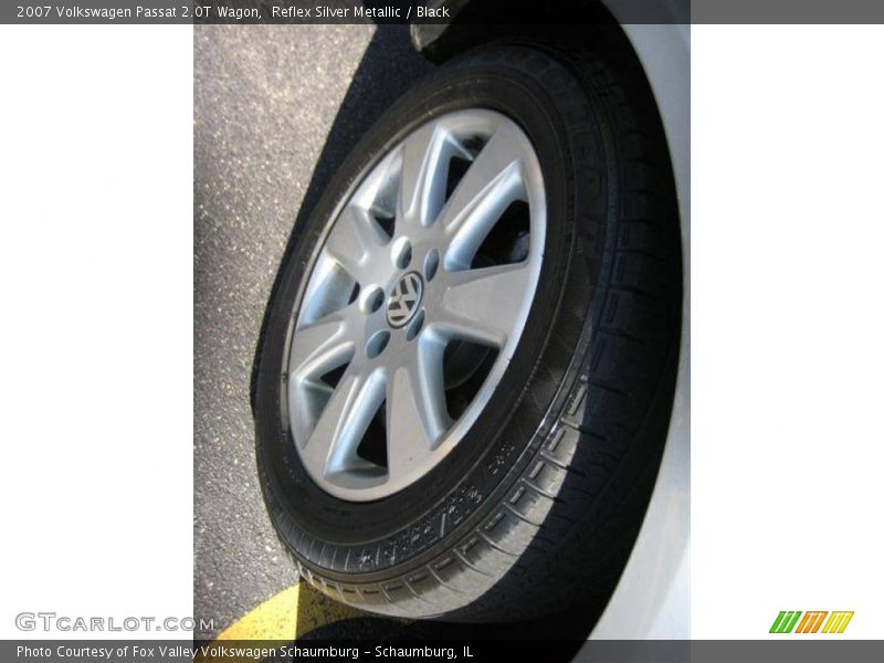 Reflex Silver Metallic / Black 2007 Volkswagen Passat 2.0T Wagon