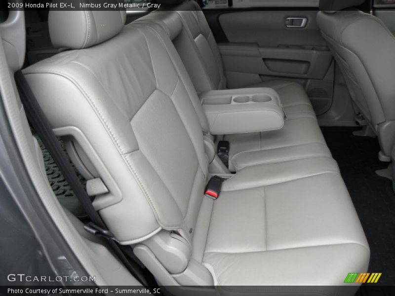 Nimbus Gray Metallic / Gray 2009 Honda Pilot EX-L