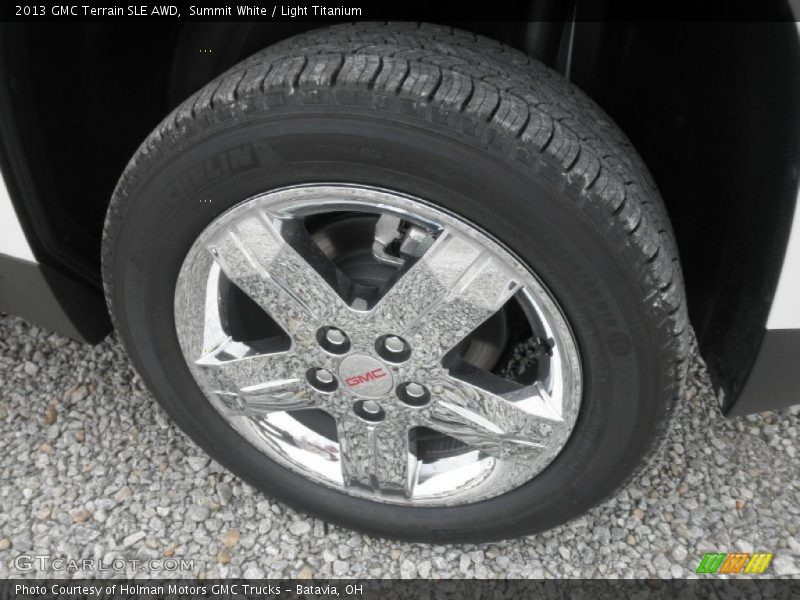 Summit White / Light Titanium 2013 GMC Terrain SLE AWD