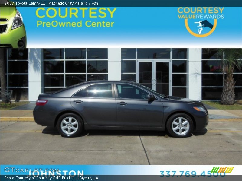 Magnetic Gray Metallic / Ash 2007 Toyota Camry LE