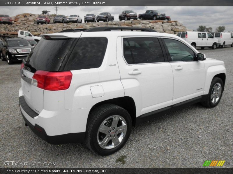 Summit White / Light Titanium 2013 GMC Terrain SLE AWD