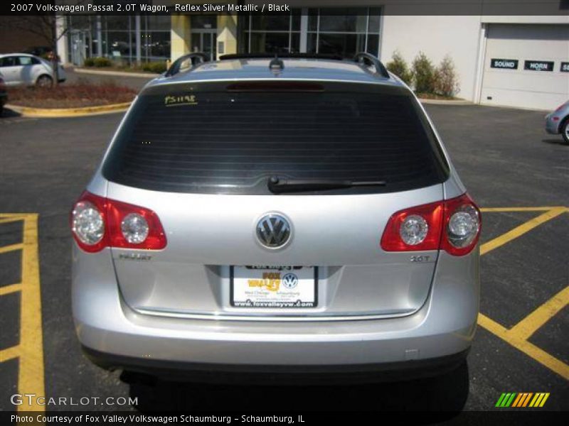 Reflex Silver Metallic / Black 2007 Volkswagen Passat 2.0T Wagon