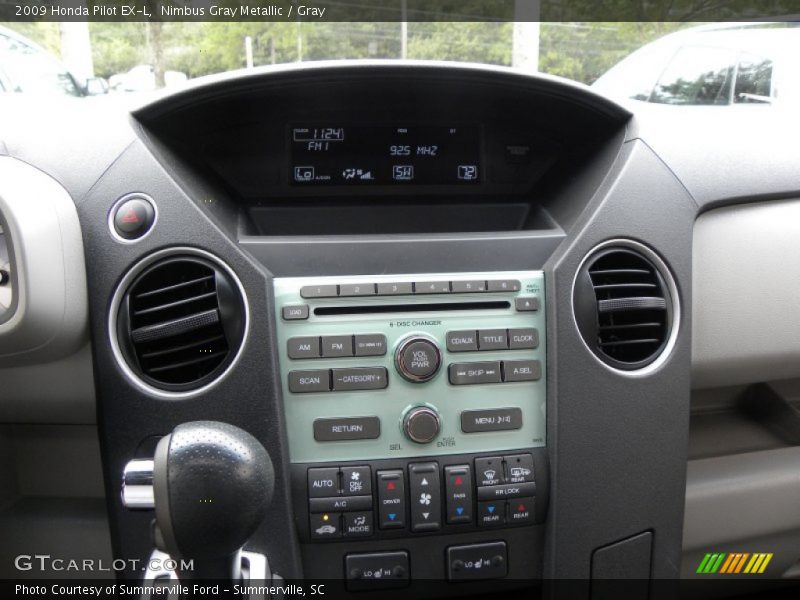 Nimbus Gray Metallic / Gray 2009 Honda Pilot EX-L
