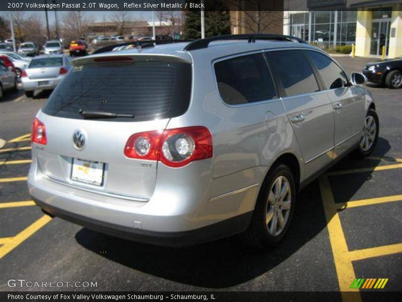 Reflex Silver Metallic / Black 2007 Volkswagen Passat 2.0T Wagon