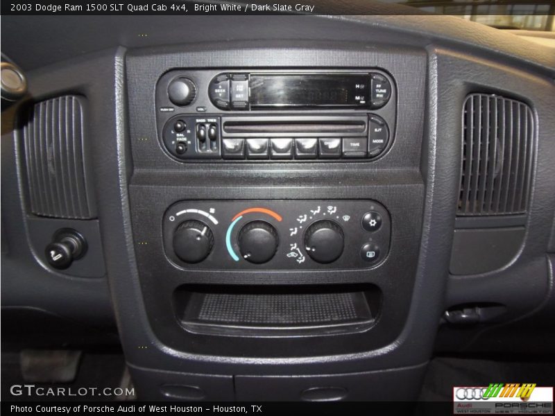 Bright White / Dark Slate Gray 2003 Dodge Ram 1500 SLT Quad Cab 4x4