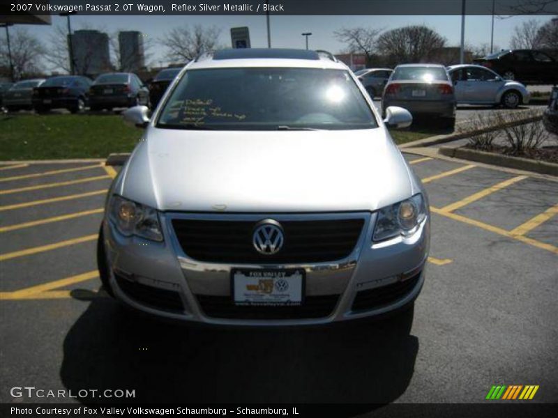 Reflex Silver Metallic / Black 2007 Volkswagen Passat 2.0T Wagon