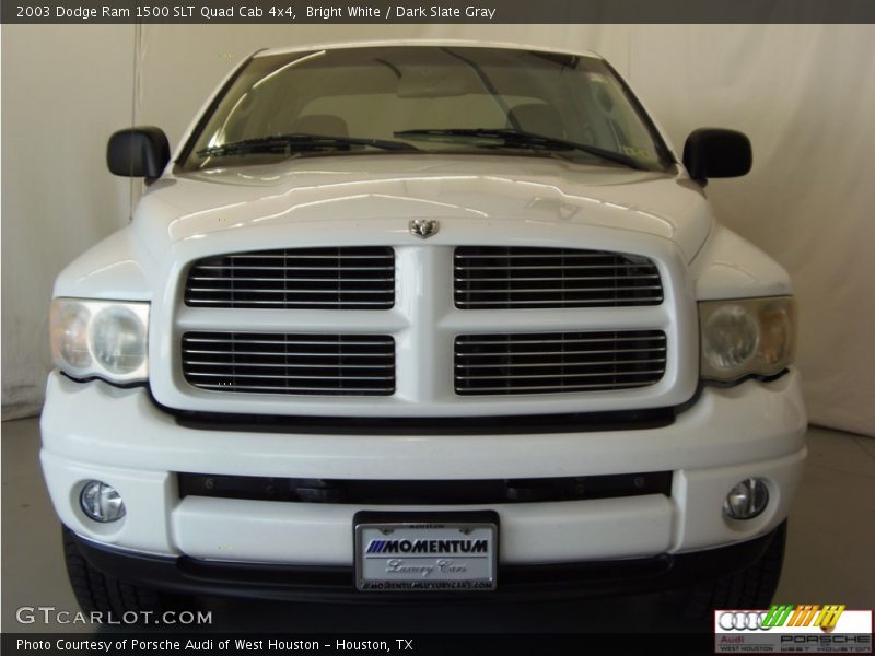 Bright White / Dark Slate Gray 2003 Dodge Ram 1500 SLT Quad Cab 4x4