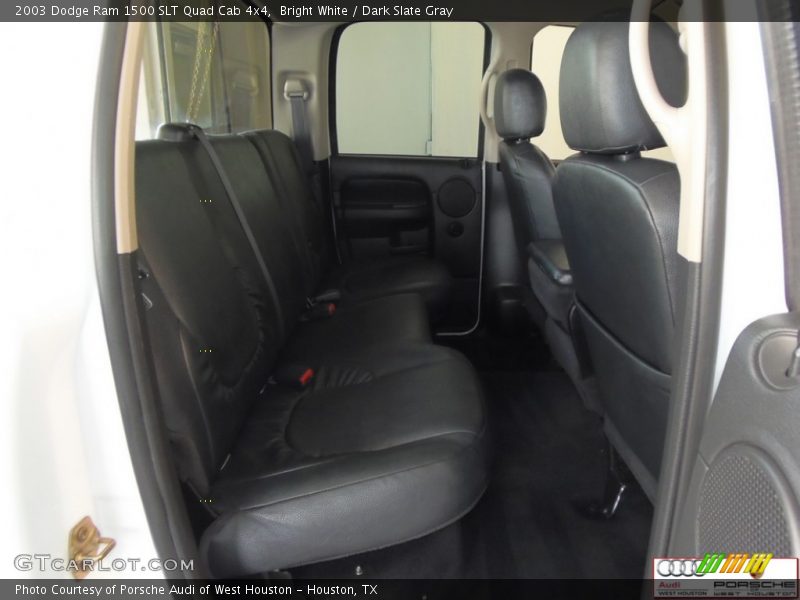 Bright White / Dark Slate Gray 2003 Dodge Ram 1500 SLT Quad Cab 4x4