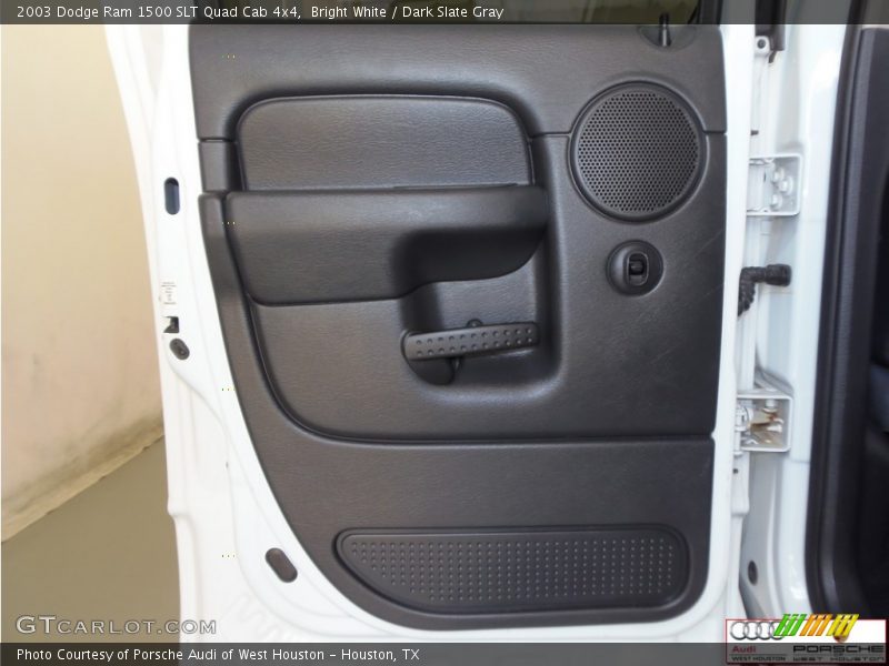 Bright White / Dark Slate Gray 2003 Dodge Ram 1500 SLT Quad Cab 4x4