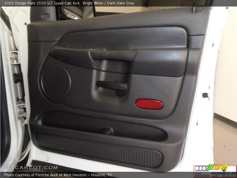 Bright White / Dark Slate Gray 2003 Dodge Ram 1500 SLT Quad Cab 4x4