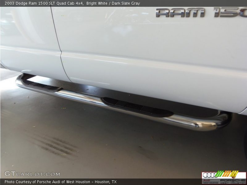 Bright White / Dark Slate Gray 2003 Dodge Ram 1500 SLT Quad Cab 4x4