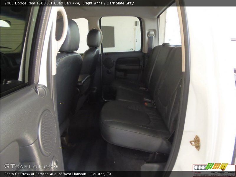 Bright White / Dark Slate Gray 2003 Dodge Ram 1500 SLT Quad Cab 4x4
