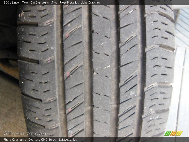 Silver Frost Metallic / Light Graphite 2001 Lincoln Town Car Signature