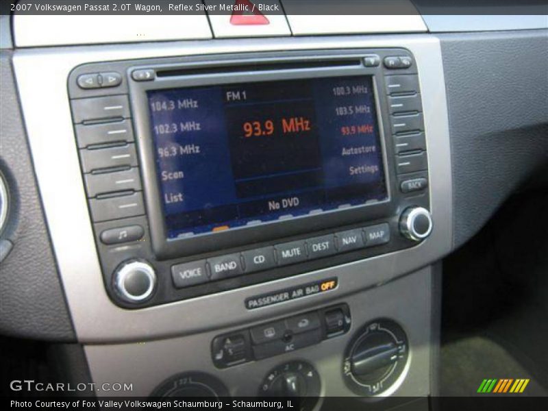 Reflex Silver Metallic / Black 2007 Volkswagen Passat 2.0T Wagon