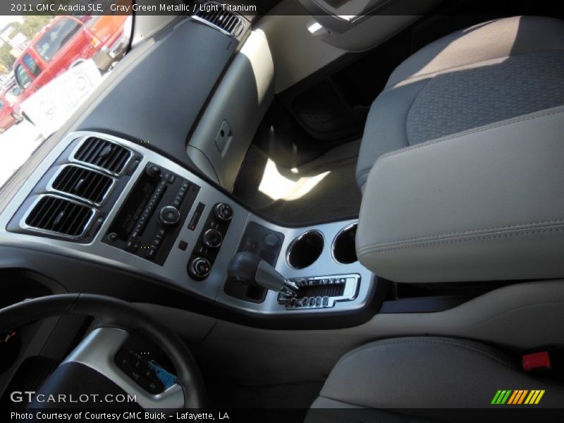 Gray Green Metallic / Light Titanium 2011 GMC Acadia SLE