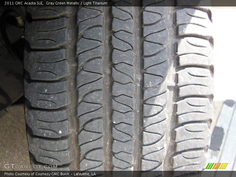 Gray Green Metallic / Light Titanium 2011 GMC Acadia SLE