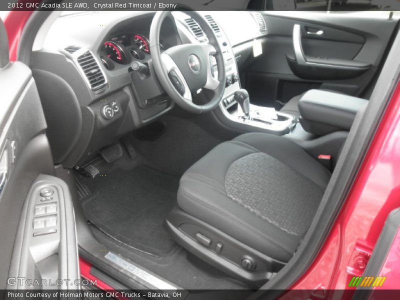 Crystal Red Tintcoat / Ebony 2012 GMC Acadia SLE AWD