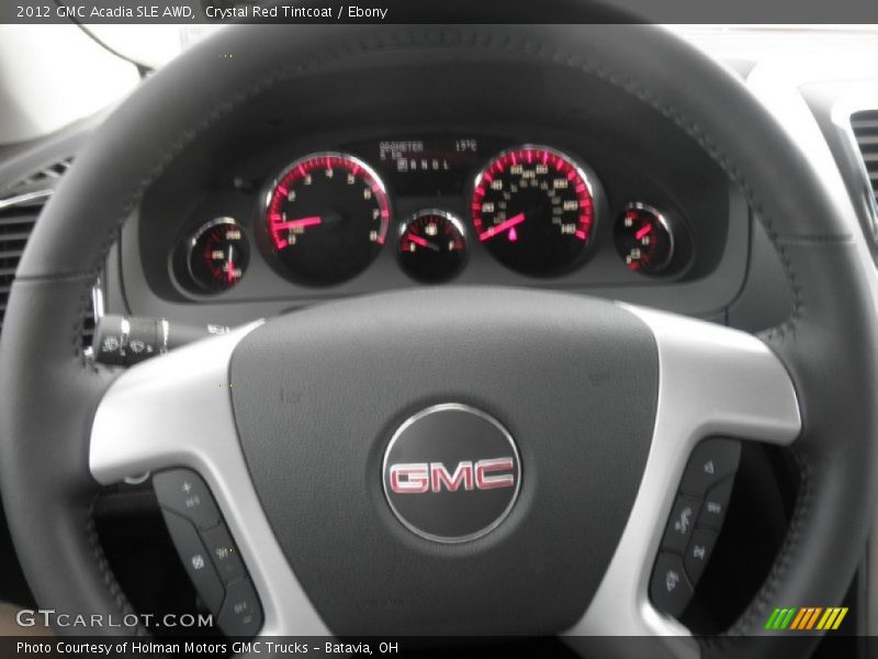 Crystal Red Tintcoat / Ebony 2012 GMC Acadia SLE AWD