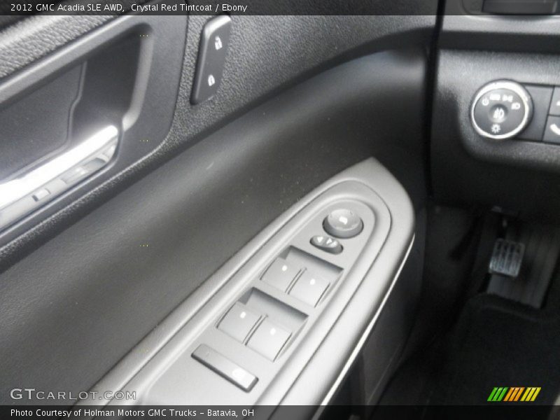 Crystal Red Tintcoat / Ebony 2012 GMC Acadia SLE AWD