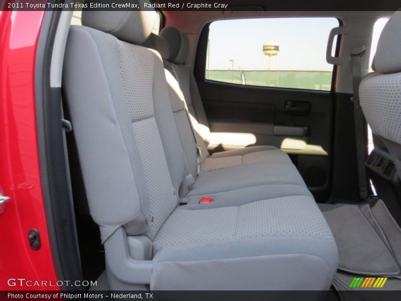 Radiant Red / Graphite Gray 2011 Toyota Tundra Texas Edition CrewMax