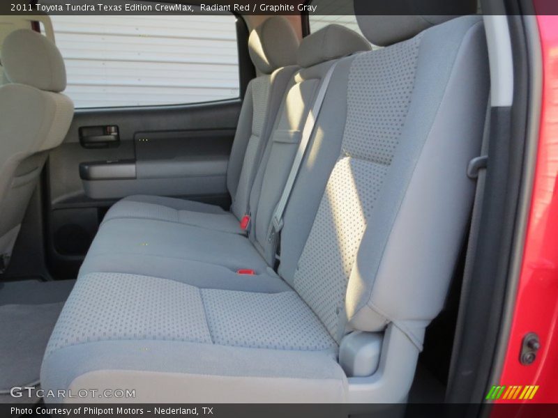 Radiant Red / Graphite Gray 2011 Toyota Tundra Texas Edition CrewMax
