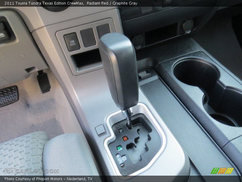Radiant Red / Graphite Gray 2011 Toyota Tundra Texas Edition CrewMax