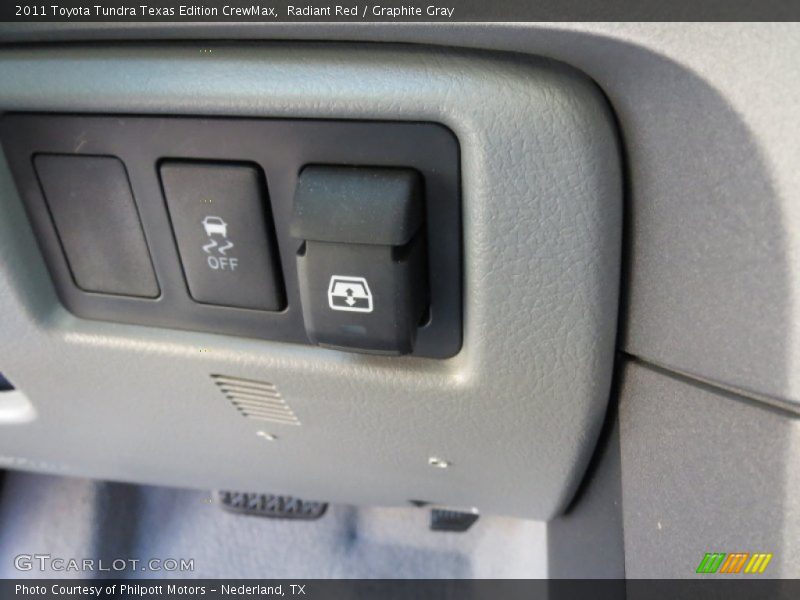 Radiant Red / Graphite Gray 2011 Toyota Tundra Texas Edition CrewMax