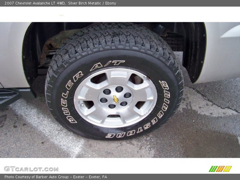  2007 Avalanche LT 4WD Wheel