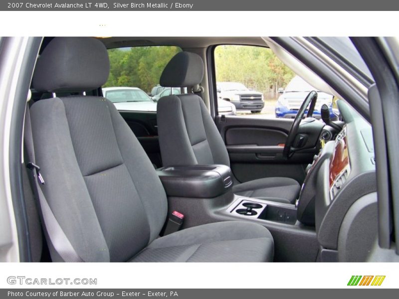 Silver Birch Metallic / Ebony 2007 Chevrolet Avalanche LT 4WD